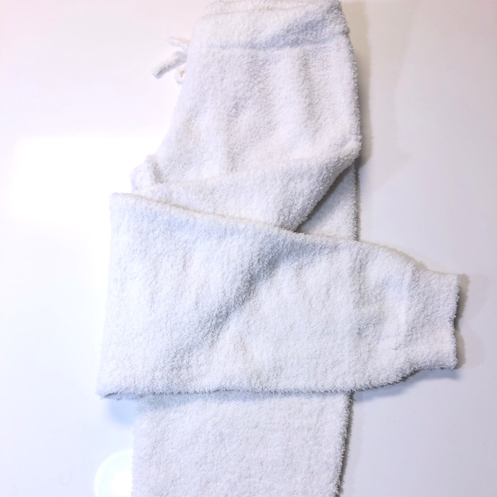 Light cream teddy pants
